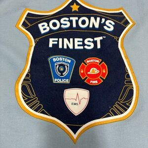 BOSTON’S FINEST! Sweatshirt, POLICE, FIRE 🔥 EMS UNIQUE